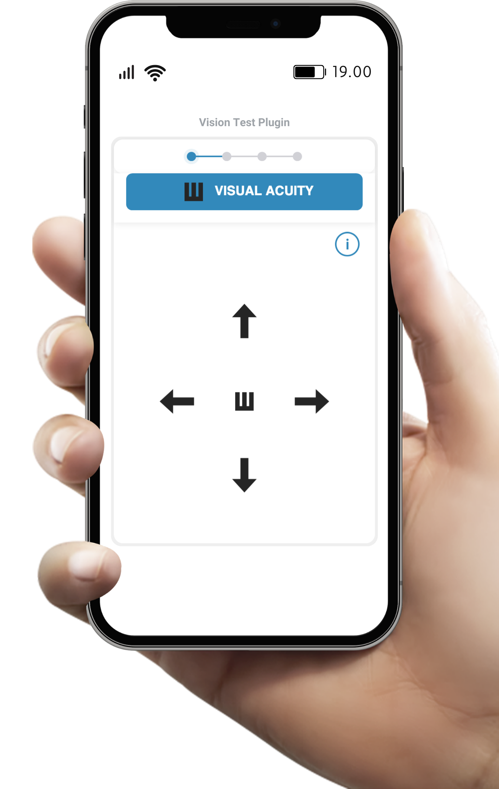 Vision Test Plugin mobile demo preview